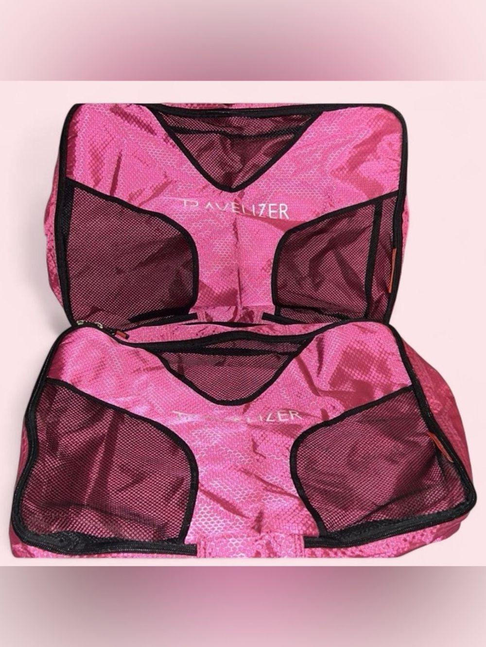 X2 Pink Travelizer Packing Cubes Set